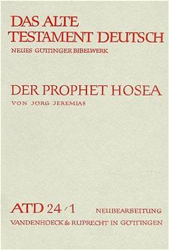 Der Prophet Hosea
