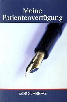 Meine Patientenverfügung