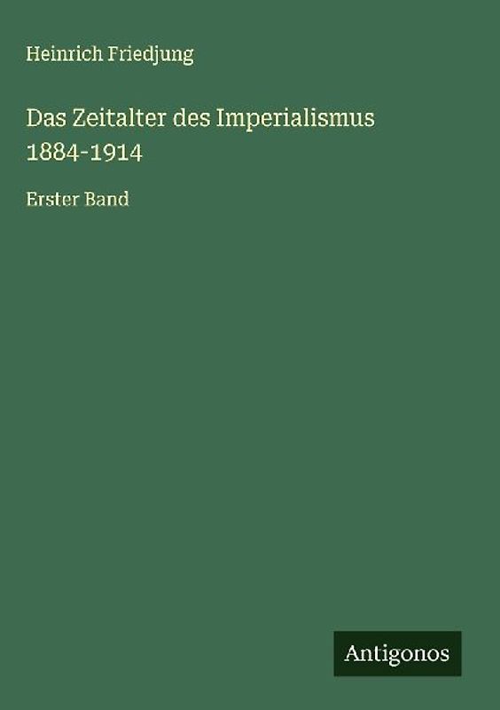 Das Zeitalter des Imperialismus 1884-1914