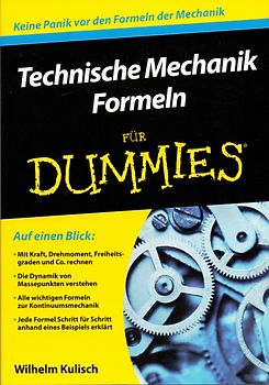 Technische Mechanik Formeln für Dummies