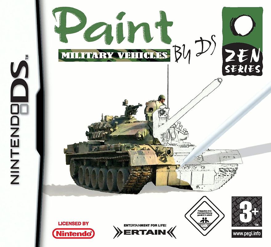 Paint by DS Military Vehicles Nintendo DS