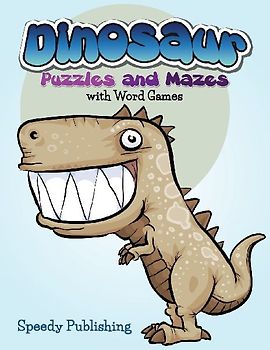 Dinosaur Puzzles and Mazes with Word Games