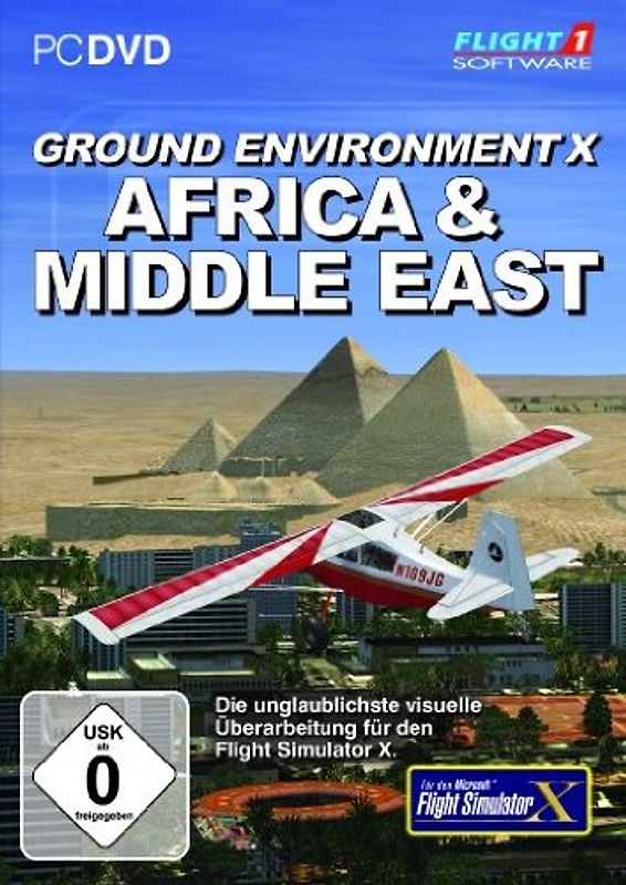 Ground Enviroment X: Africa & Middle East [Microsoft Flight Simulator X AddOn] PC Spiele