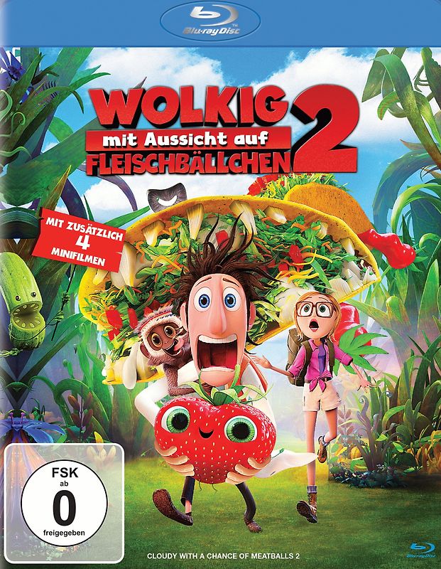 Wolkig mit Aussicht auf Fleischbällchen 2 Blu-ray Disc