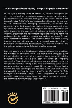 Artificial Intelligence Healthcare Analyst - The Comprehensive Guide