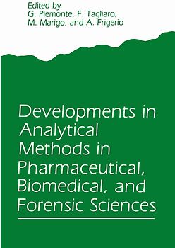 Developments in Analytical Methods in Pharmaceutical, Biomedical, and Forensic Sciences