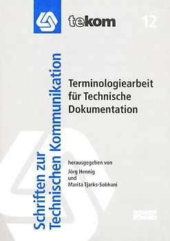 Terminologiearbeit für Technische Dokumentation