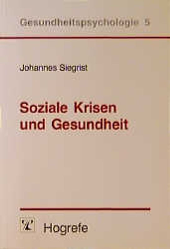 Soziale Krisen und Gesundheit