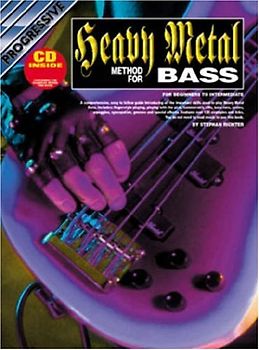 Heavy Metal Bass Guitar Bk/CD: For Beginners to Intermediate (Progressive) - Richter, Stephan