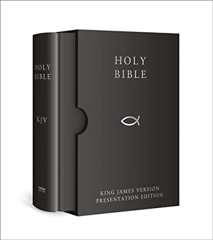 HOLY BIBLE: King James Version (KJV) Black Presentation Edition (Kjv Bible)