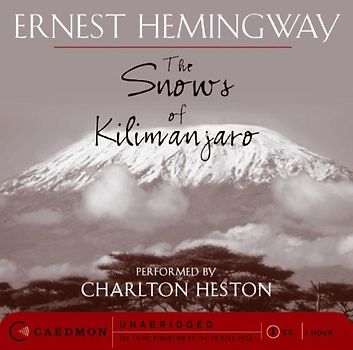 The Snows of Kilimanjaro CD - Hemingway, Ernest