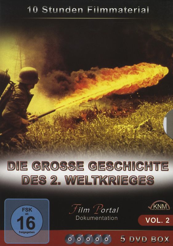 Die große Geschichte des 2. Weltkrieges, Vol. 2 [5 DVDs] DVD