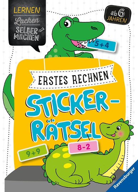 Erstes Rechnen Sticker-Rätsel ab 5 Jahren