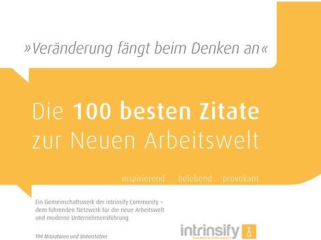 Die 100 besten Zitate zur Neuen Arbeitswelt