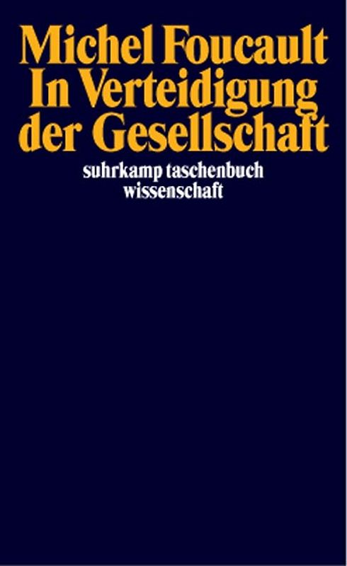 In Verteidigung der Gesellschaft