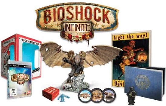 BioShock: Infinite [Ultimate Songbird Edition inkl. Artbook, Soundtrack, Songbird Figur, Poster, Handyman Figur und Schlüsselanhänger] PlayStation 3