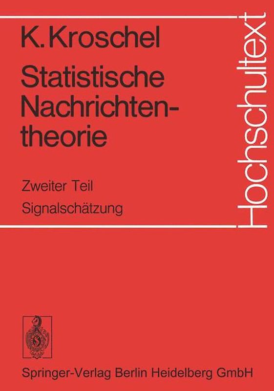 Statistische Nachrichtentheorie