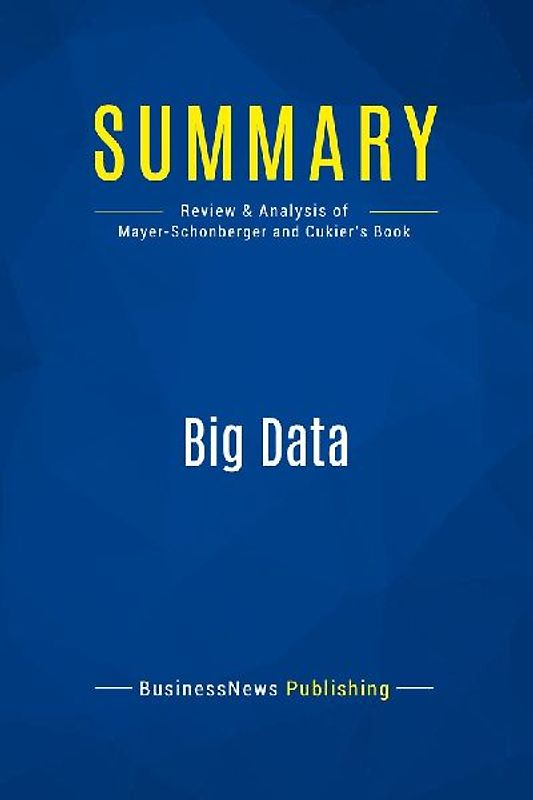 Summary: Big Data