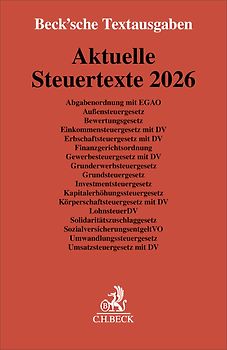 Aktuelle Steuertexte 2026