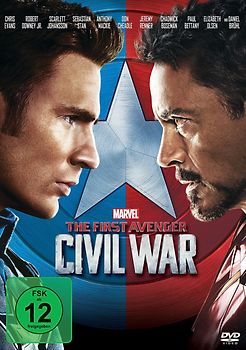 The First Avenger: Civil War DVD
