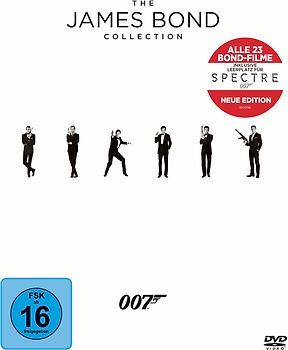 Bond DVD Collection inkl. Leerplatz für Spectre (23 Discs) DVD