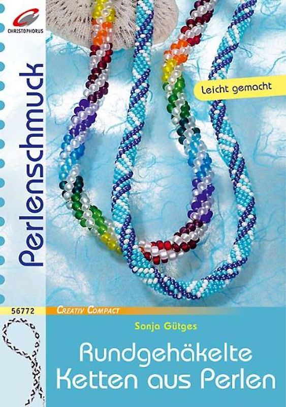 Rundgehäkelte Ketten aus Perlen