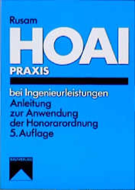 HOAI-Praxis bei Ingenieurleistungen