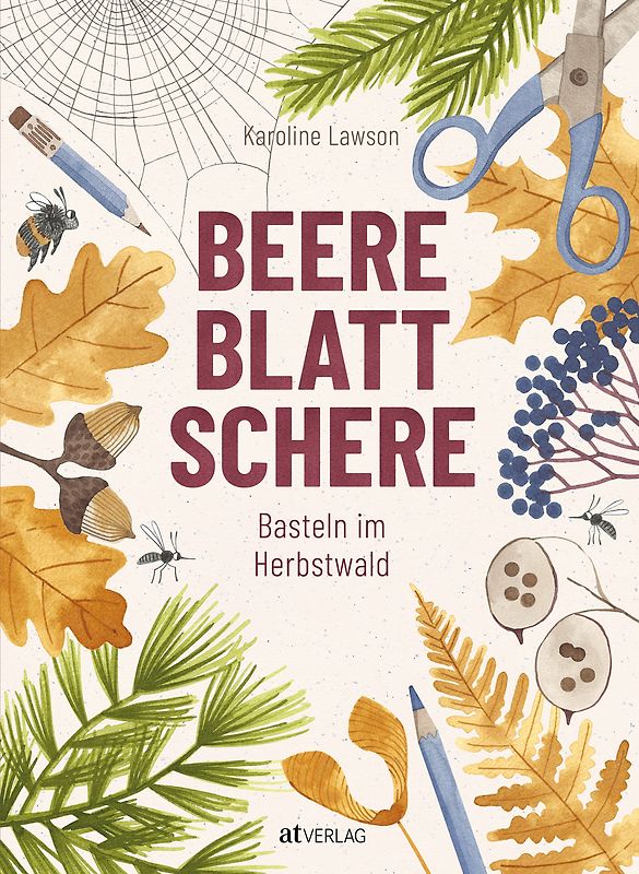 Beere, Blatt, Schere