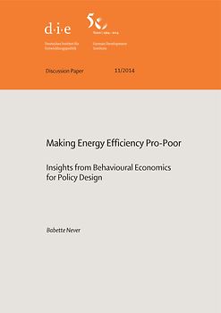 Making energy efficiency pro-poor