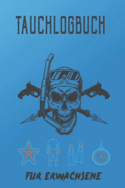 Tauchlogbuch für Erwachsene: Logbuch mit Weltkarte, für Anfänger, Fortgeschrittene und erfahrene Taucher | Track & Record 120 Tauchgänge. Bestes Geschenk für Taucher