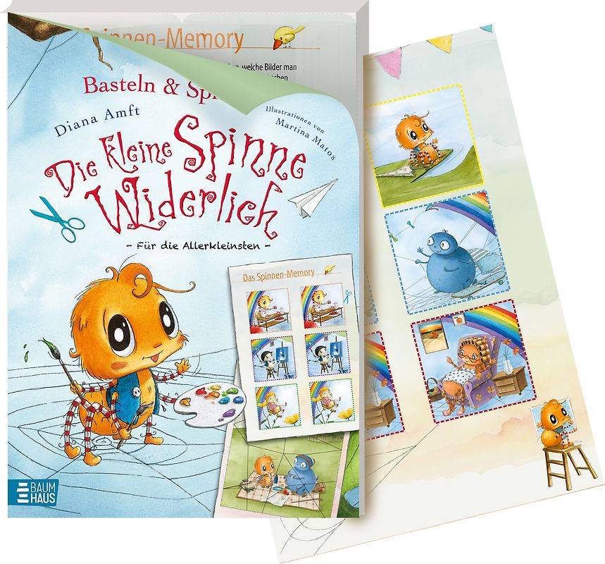 Basteln & Spielen mit Die kleine Spinne Widerlich - Für kleine Künstler