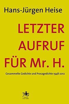 Letzter Aufruf für Mr. H.