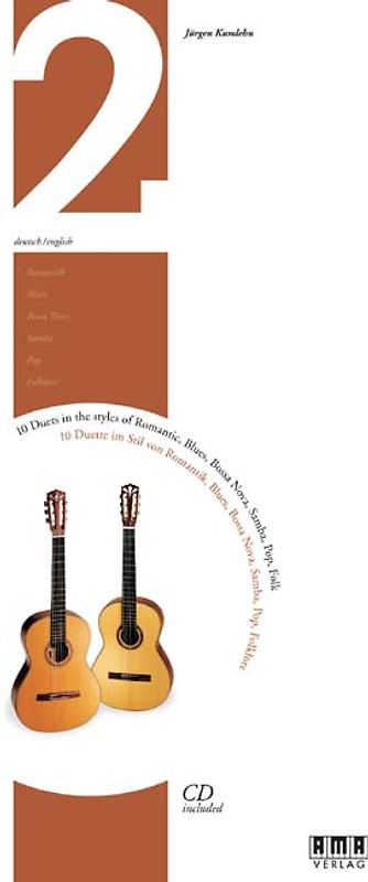 2. 10 Duette im Stil von Romantik, Blues, Bossa Nova, Samba, Pop und Folklore