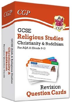 GCSE AQA A Religious Studies: Christianity & Buddhism Revision Question Cards