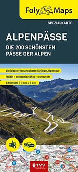 FolyMaps Alpenpässe Spezialkarte