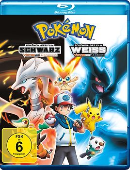 Pokémon - Der Film: Schwarz - Victini und Reshiram / Weiß - Victini und Zekrom [2 Discs] Blu-ray Disc