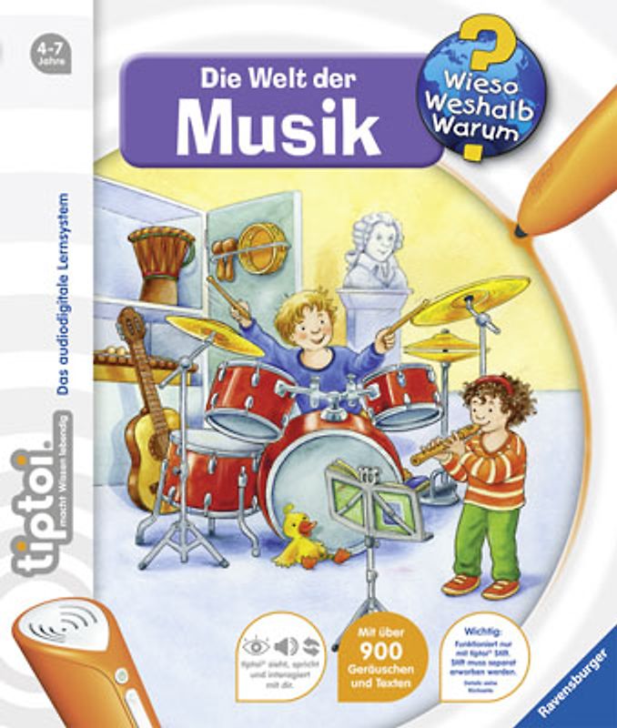 tiptoi® Wieso? Weshalb? Warum? Die Welt der Musik