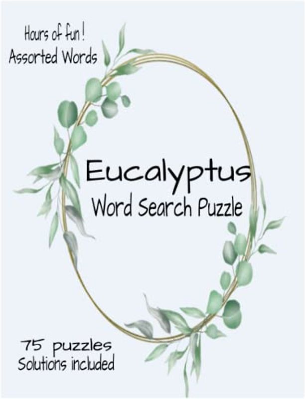 Eucalyptus Word Puzzle Search Book