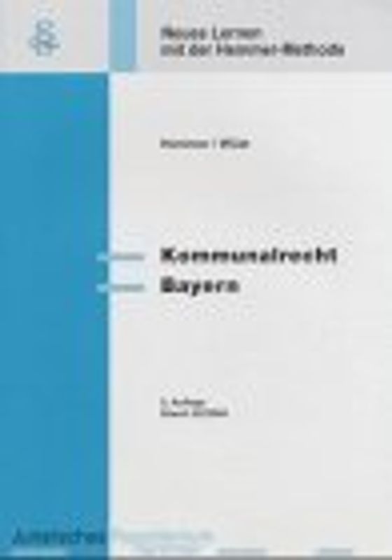 Kommunalrecht Bayern