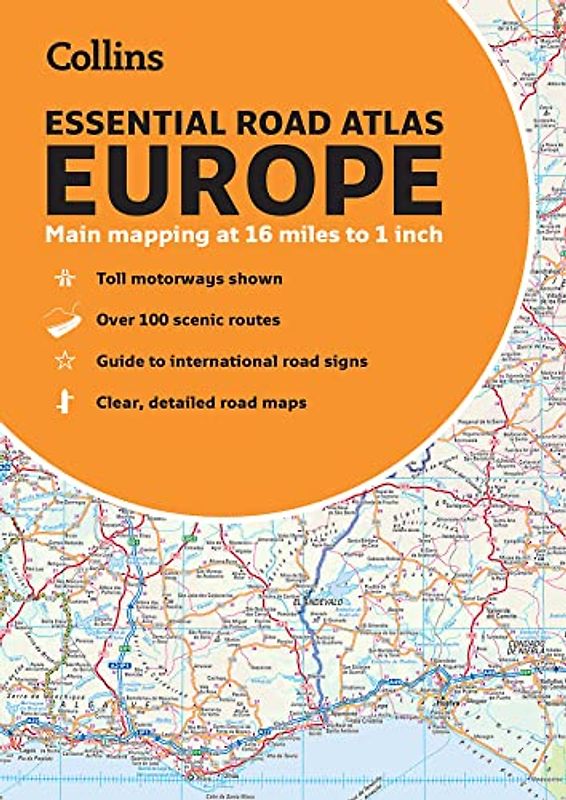 Collins Essential Road Atlas Europe