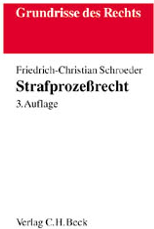 Strafprozessrecht
