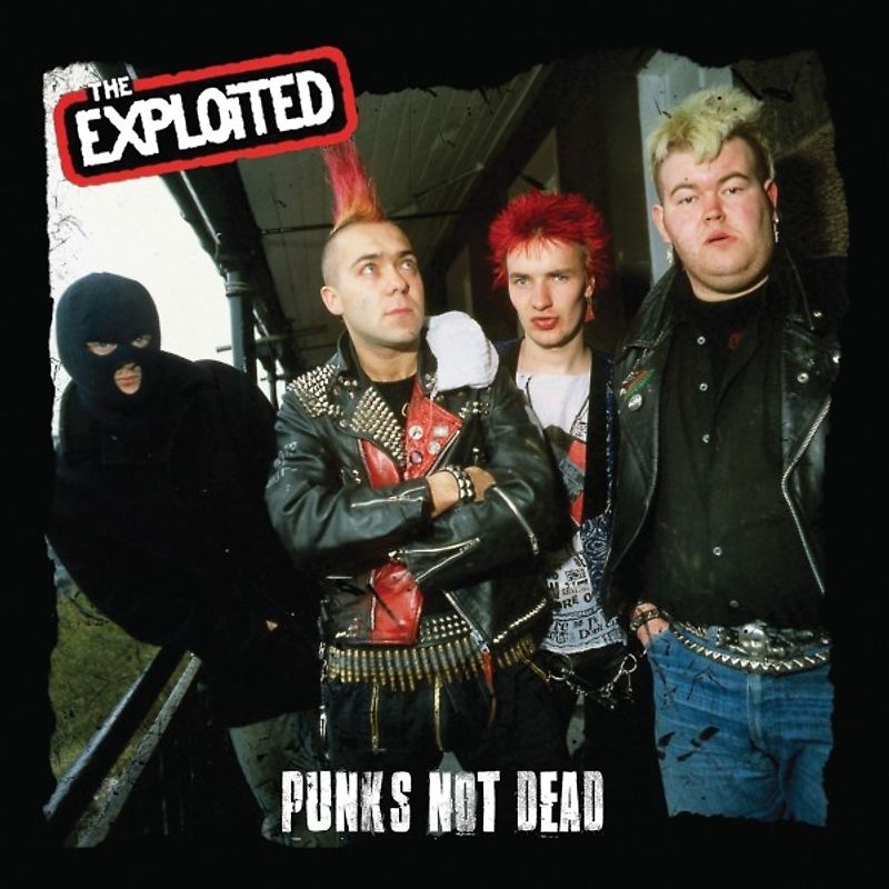 Punk's Not Dead [RED/BLACK SPLATTER]
