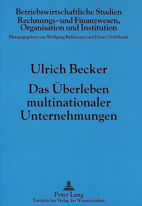 Das Überleben multinationaler Unternehmungen