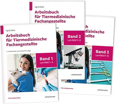 Arbeitsbücher für Tiermedizinische Fachangestellte SET