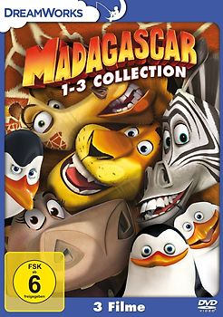 Madagascar 1-3 Collection DVD