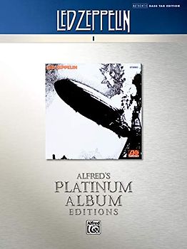 Led Zeppelin - I: Authentic Bass Tab: I Platinum Edition (Alfred's Platinum Album Editions)
