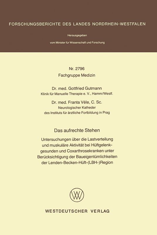 Das aufrechte Stehen