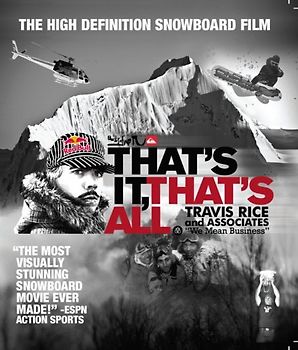 Thats It Thats All: Snowboarding [Import] Blu-ray Disc