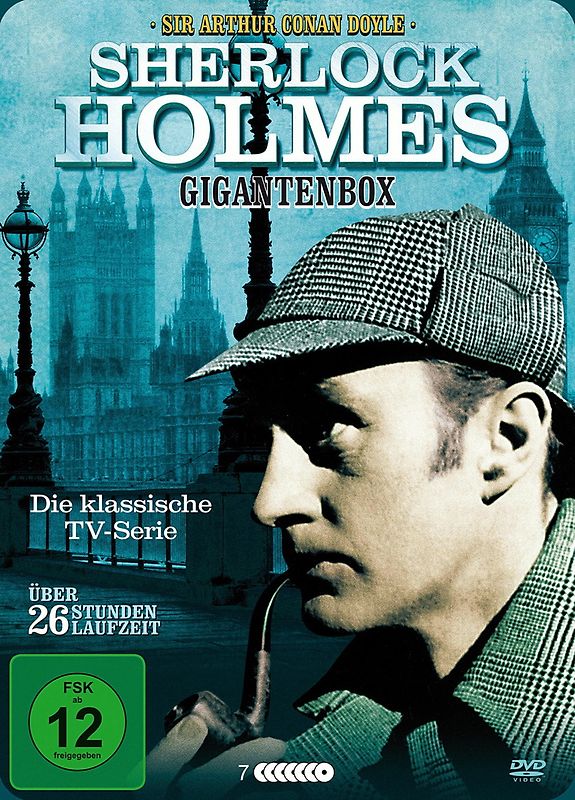 Sherlock Holmes - Gigantenbox [7 DVDs, teilw. OmU] DVD