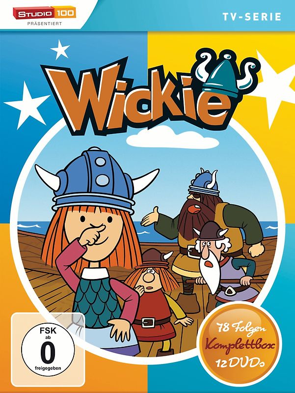 Wickie und die starken Männer - Komplettbox [12 DVDs] DVD